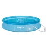 Funsicle 12-Feet x 12-Feet x 30-Inches Inflatable top ring Round Above-Ground Pool with Filter Pump