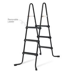 Funsicle 13-Feet x 7-Feet x 39-Inches Metal frame Rectangle Above-Ground Pool with Ladder