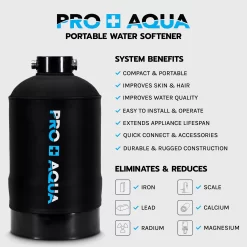 PRO+AQUA Travel Series 16000 - Grain Water softener and conditioner