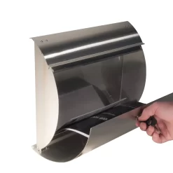 Spira Mailbox Spira Locking Metal Standard Mailbox Stainless steel