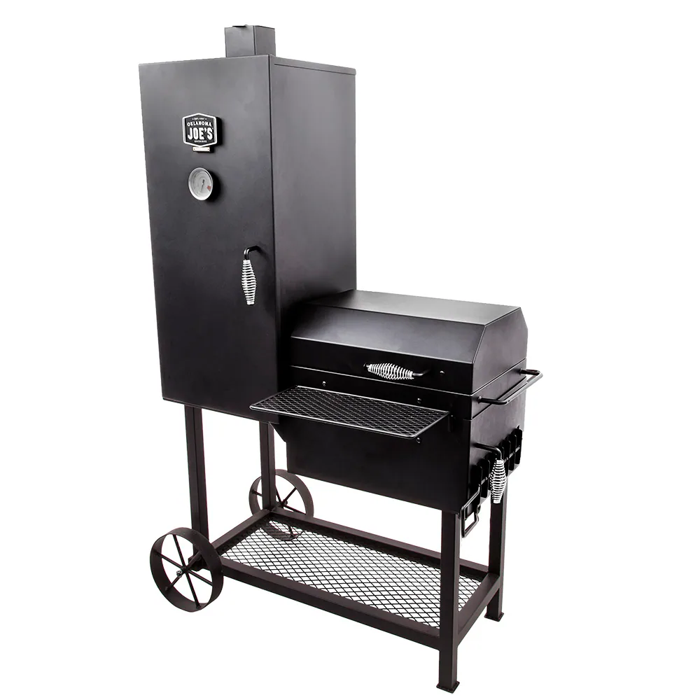 Oklahoma Joe's Bandera 992-Sq. Inches Black Vertical Charcoal Smoker