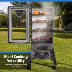 Pit Boss 3 685-Sq. in Silver Smart Electric Smoker