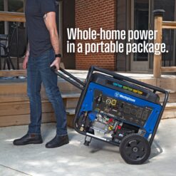 Westinghouse WGen11500TFc Remote Electric Start 14500 / 11500 -Watt Tri fuel Portable Generator