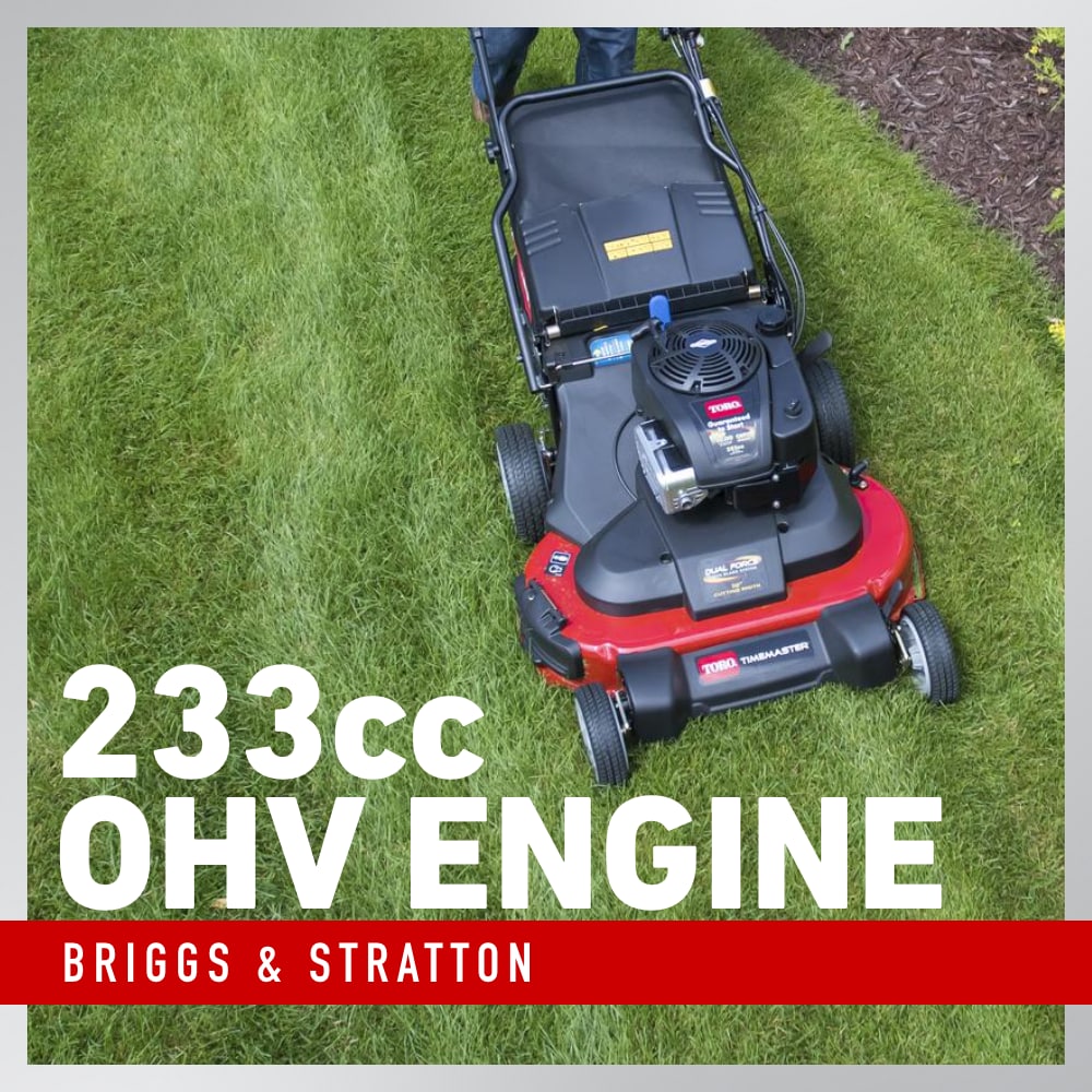 Toro TimeMaster with Personal Pace 30-in Gas Self-propelled lawn mower with 223-Cu. cm Briggs and Stratton Engine