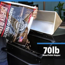 Pit Boss 6 Series Pro Elite 1529-Sq. in Stainless Steel Pellet Smoker