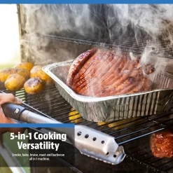 Pit Boss 6 Series Pro Elite 1529-Sq. in Stainless Steel Pellet Smoker