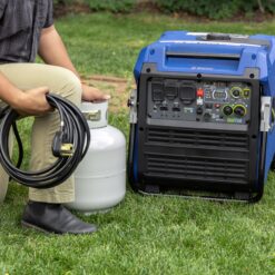 Westinghouse iGen11000DFc Remote Electric Start 11000 -Watt Dual Fuel (Gasoline/Propane) Inverter Generator