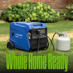 Westinghouse iGen11000DFc Remote Electric Start 11000 -Watt Dual Fuel (Gasoline/Propane) Inverter Generator