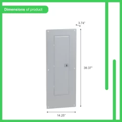 Square D 200 -Amp 40 -Spaces 80 -Circuit Indoor Main breaker Plug-On Neutral Load Center (Value Pack)