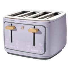 Beautiful 4-Slice Toaster with Touch-Activated Display, Lavender by Drew Barrymore
