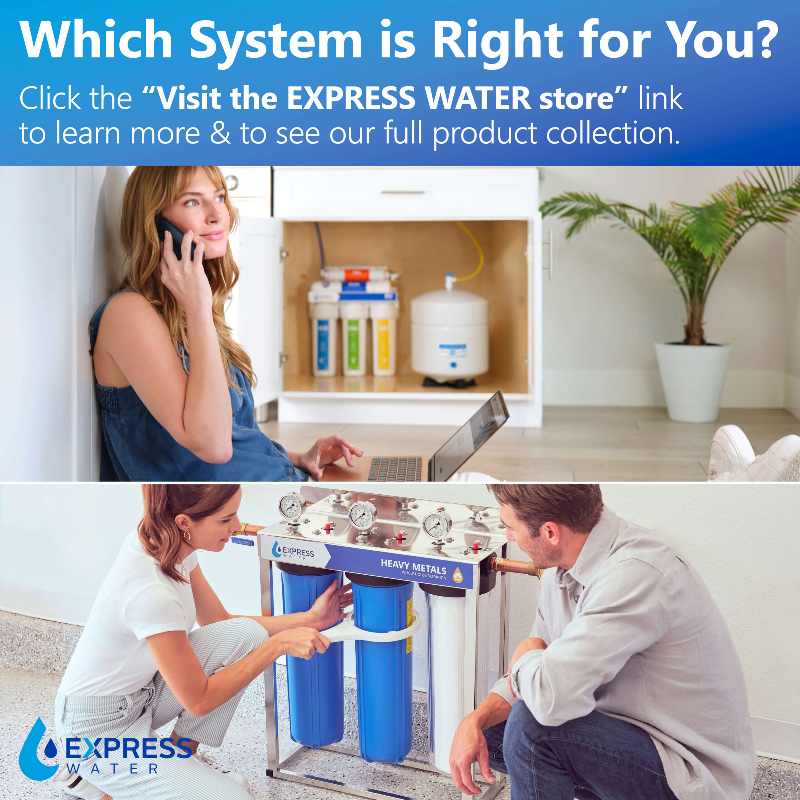 Express Water ROC001 5-stage Multi-method Reverse Osmosis Filtration System - Image 7