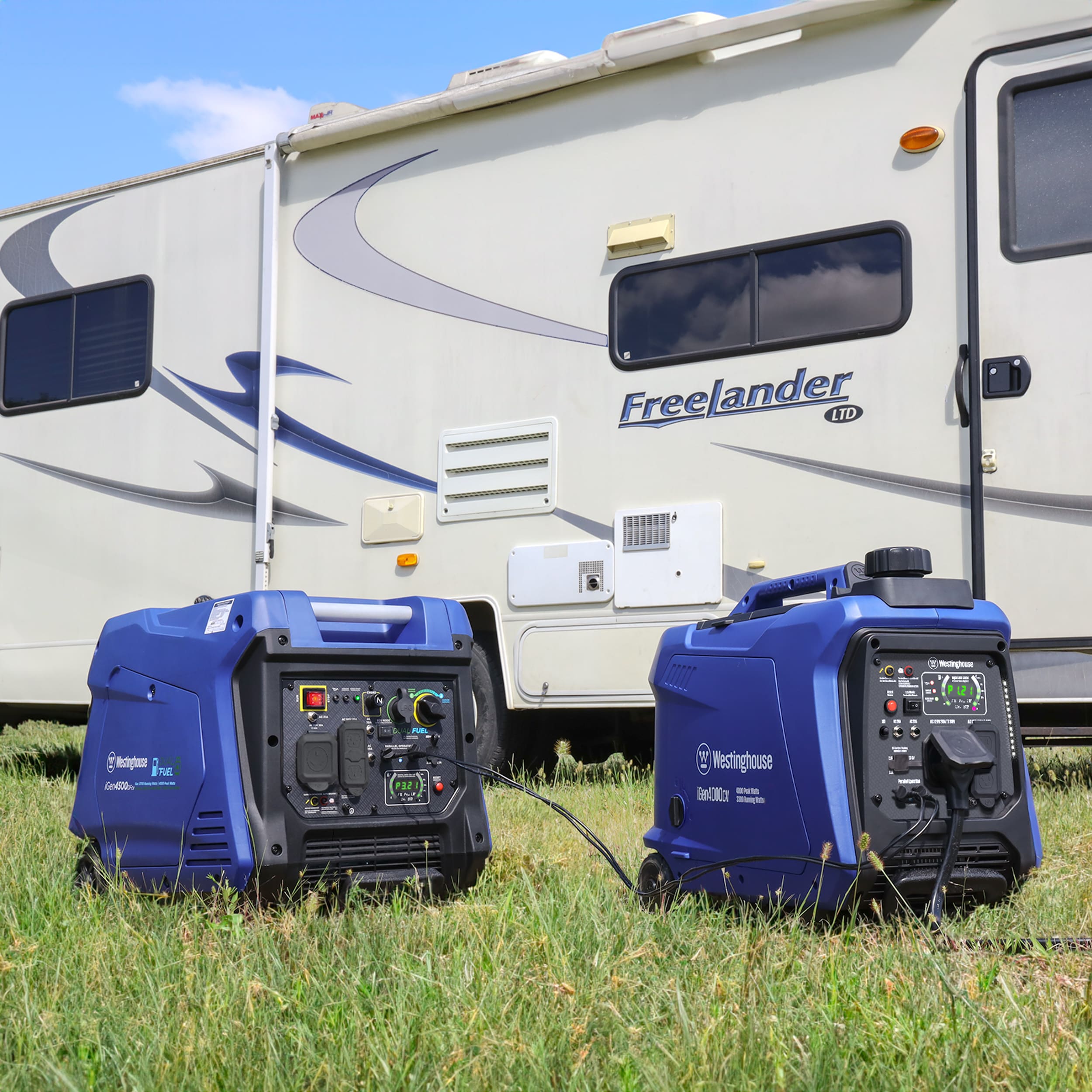 Westinghouse iGen4000cv Recoil Start 4000 -Watt Single Fuel (Gasoline) Inverter Generator