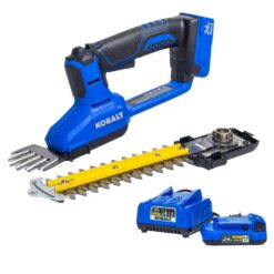 Kobalt 24-volt 8-in Battery Hedge Trimmer 2 Ah (Battery and Charger Included)