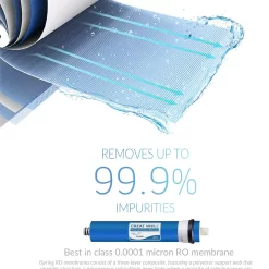 iSpring RCC7P-AK 6 Stage RO Water System 6-stage Multi-method Reverse Osmosis Filtration System