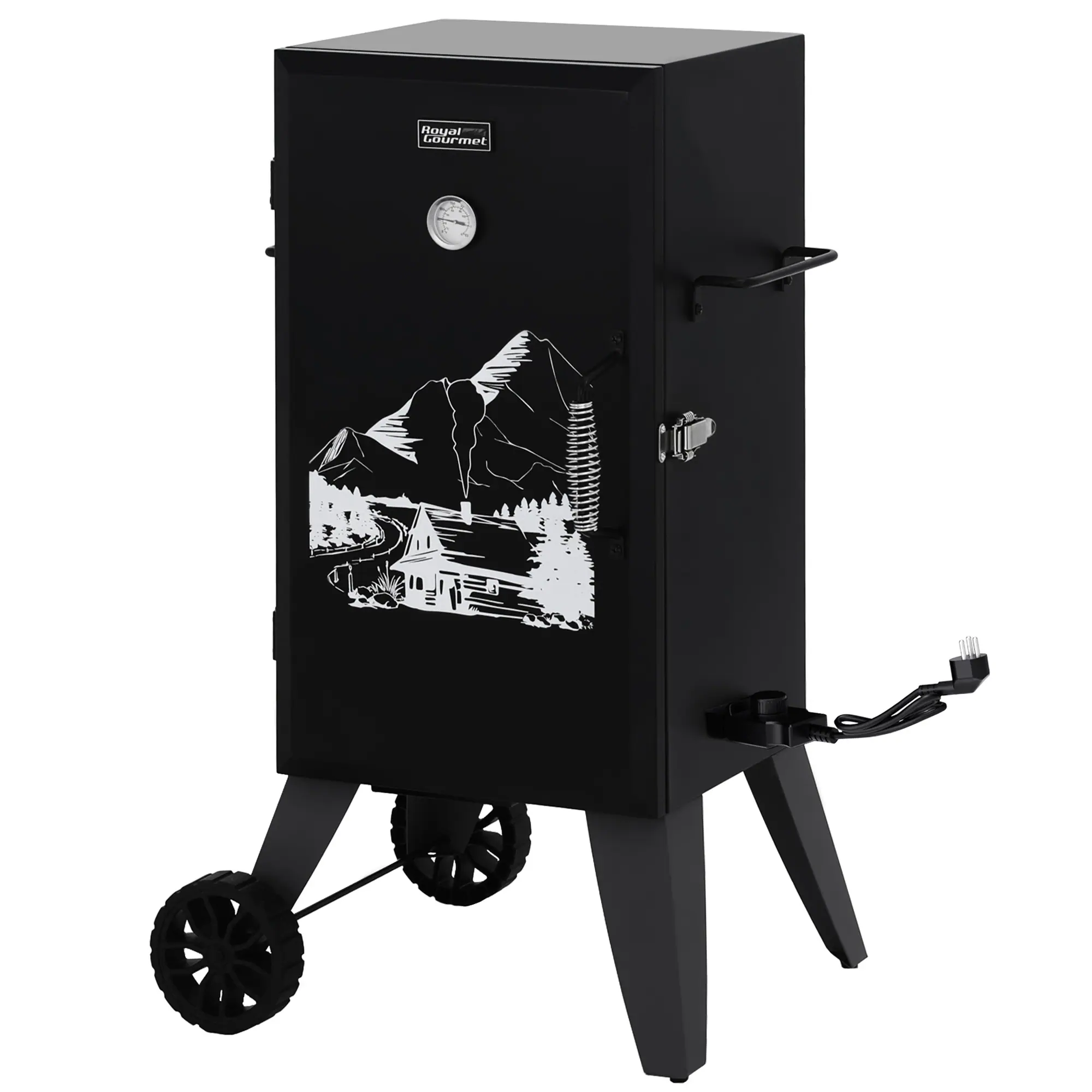 Royal Gourmet 454-Sq. Inches Black Electric Smoker