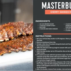 Masterbuilt 730-Sq. Inches Black Gas Smoker