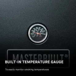Masterbuilt 730-Sq. Inches Black Gas Smoker