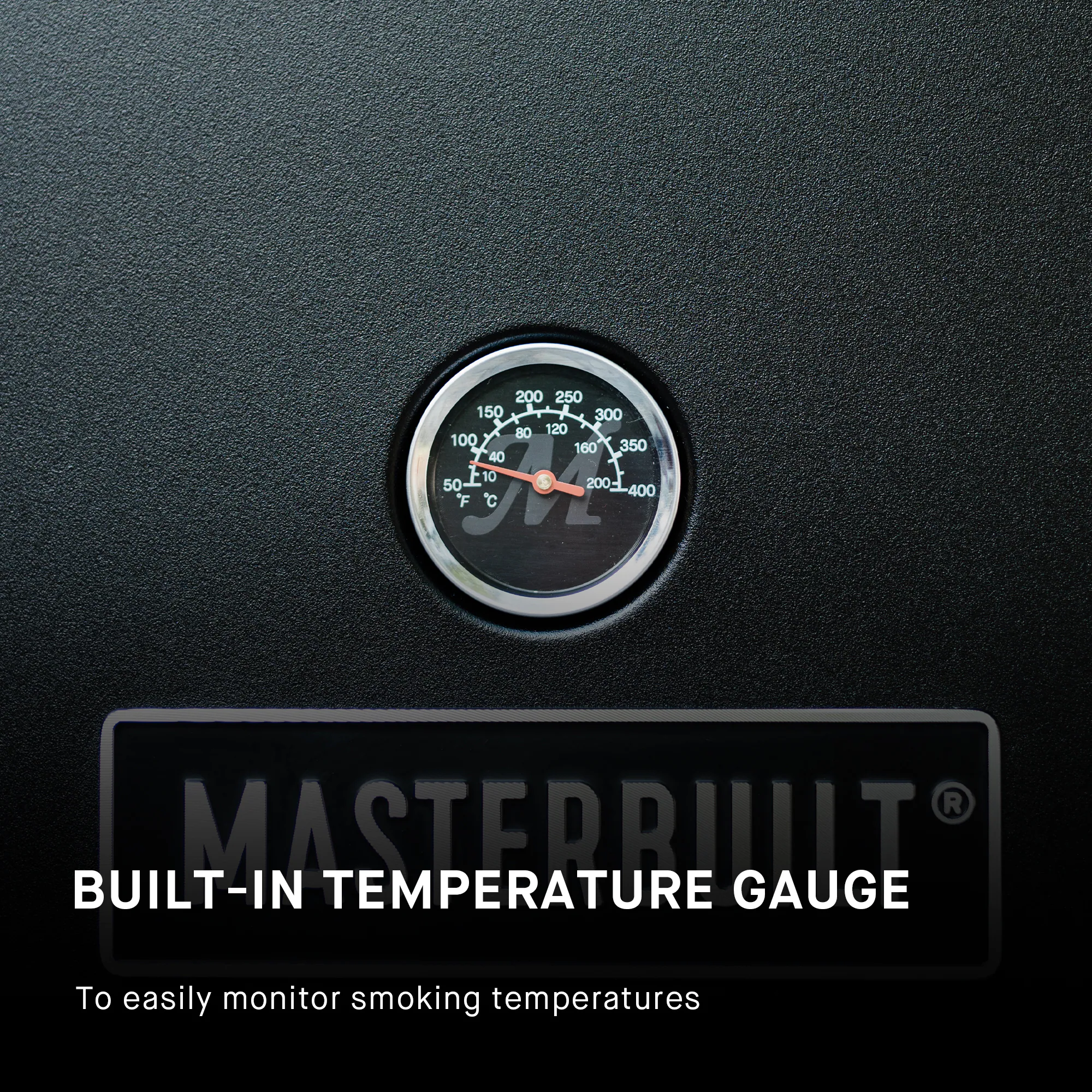 Masterbuilt 730-Sq. Inches Black Gas Smoker