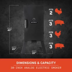 Masterbuilt 535-Sq. Inches Black Electric Smoker
