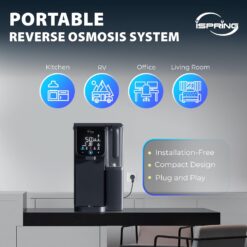iSpring Countertop Hot and Cold RO 4-stage Multi-method Reverse Osmosis Filtration System