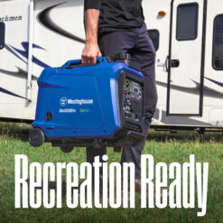 Westinghouse iGen4000DFcv Recoil Start 4000 -Watt Dual Fuel (Gasoline/Propane) Inverter Generator