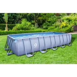 JLeisure 17.72-Feet x 8.2-Feet x 39.37-Inches Metal frame Rectangle Above-Ground Pool