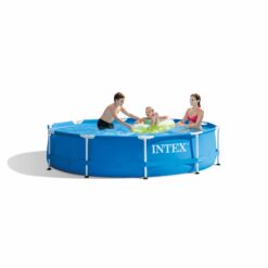 Intex 10-Feet x 10-Feet x 30-Inches Metal frame Round Above-Ground Pool