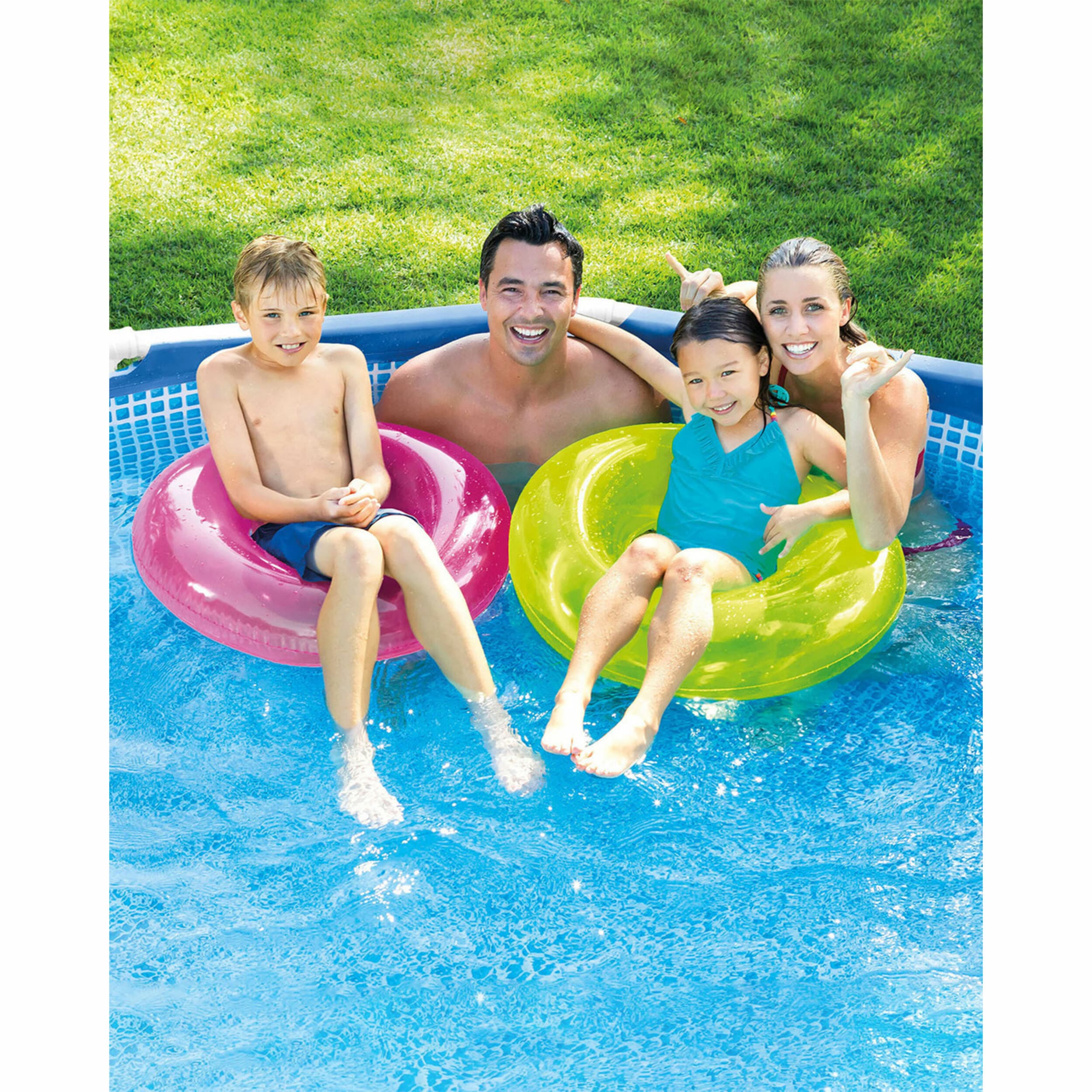 Intex 10-Feet x 10-Feet x 30-Inches Metal frame Round Above-Ground Pool