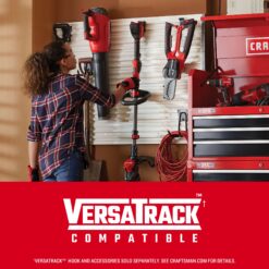 CRAFTSMAN V20 20-volt Max 13-in Straight Shaft Attachment Capable Battery String Trimmer (Battery and Charger Not Included)