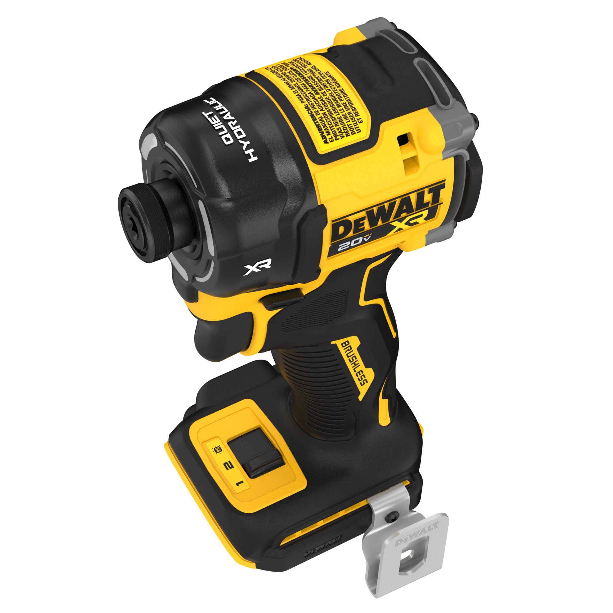 DEWALT XR Quiet Hydraulic 20-volt max 1/4-in Brushless Cordless Impact Driver (Battery Not Included and Charger Not Included ) - Image 12