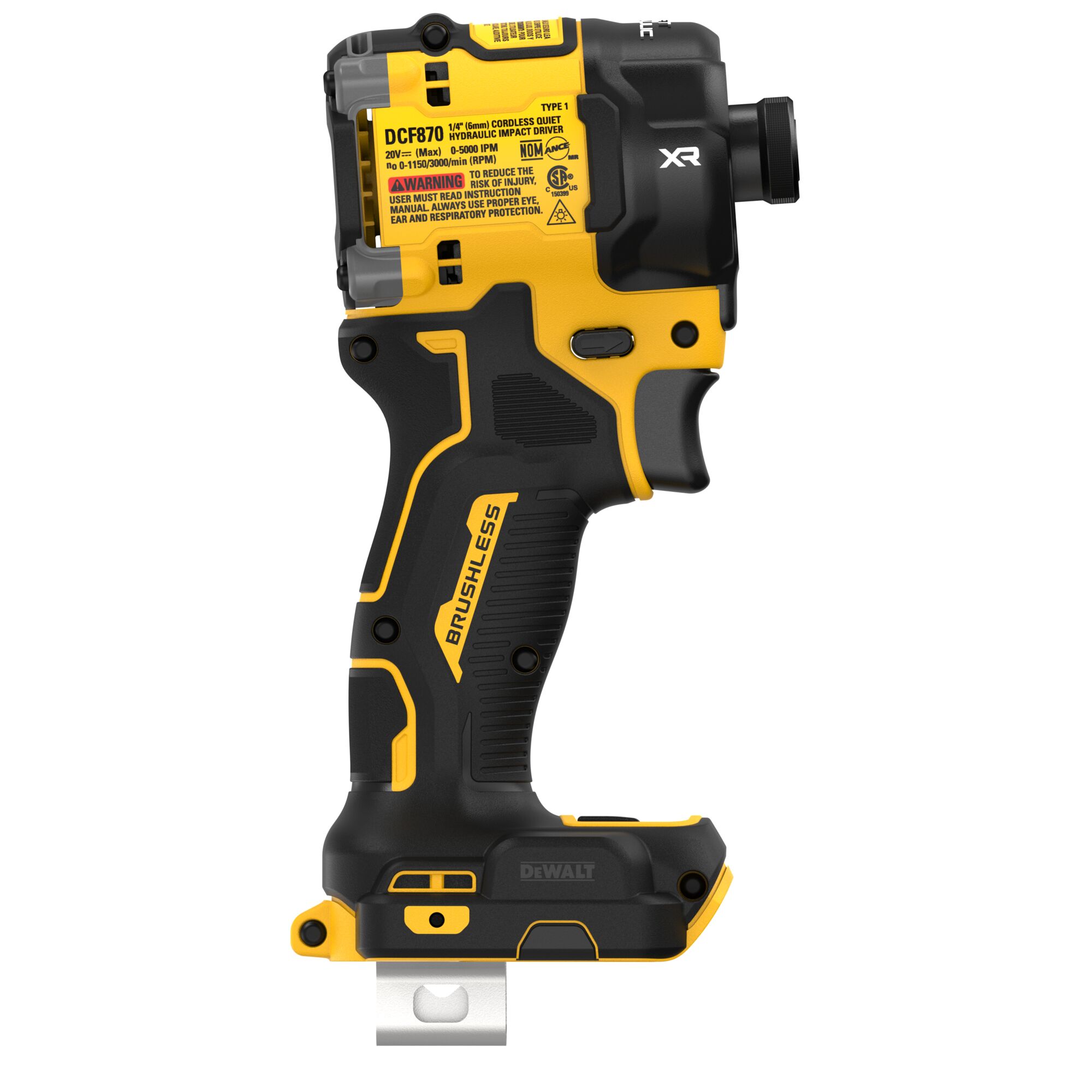 DEWALT XR Quiet Hydraulic 20-volt max 1/4-in Brushless Cordless Impact Driver (Battery Not Included and Charger Not Included ) - Image 10