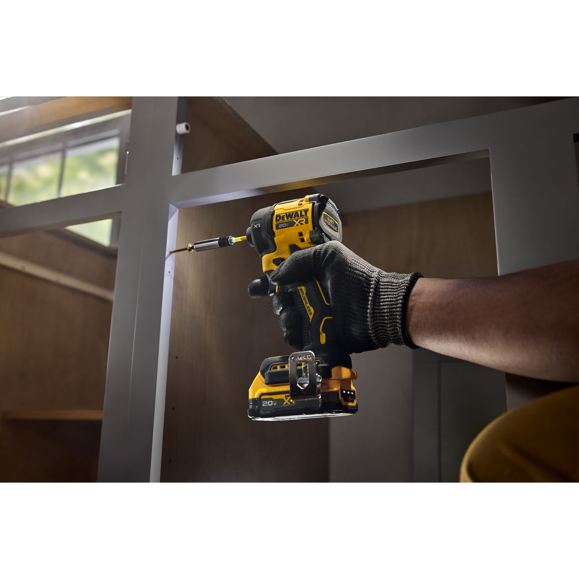 DEWALT XR Quiet Hydraulic 20-volt max 1/4-in Brushless Cordless Impact Driver (Battery Not Included and Charger Not Included ) - Image 18