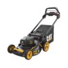 CAT 60-volt , ( 1 ) 5 Ah 21-in Self Propelled Battery Walk Mower, Bagger Included