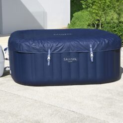 Bestway SaluSpa 140 Jet 6 -Person Inflatable Square Hot Tub (Cover Included)