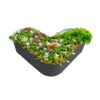 Vego Garden 66-Inches W x 66-Inches L x 17-Inches H Modern Gray Galvanized Metal Raised Garden Bed