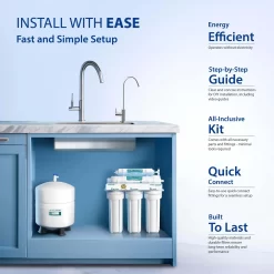 APEC Water ESSENCE 5-stage Mechanical filtration Reverse Osmosis Filtration System