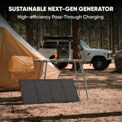 Jackery Explorer 1000 v2 (New Version) 1500-Watts Portable Power Station (1 Solar Panel Included)