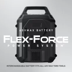 Toro Flex-Force 60-volt Max 750-CFM 145-MPH Battery Handheld Leaf Blower 2.5 Ah (Battery and Charger Included)