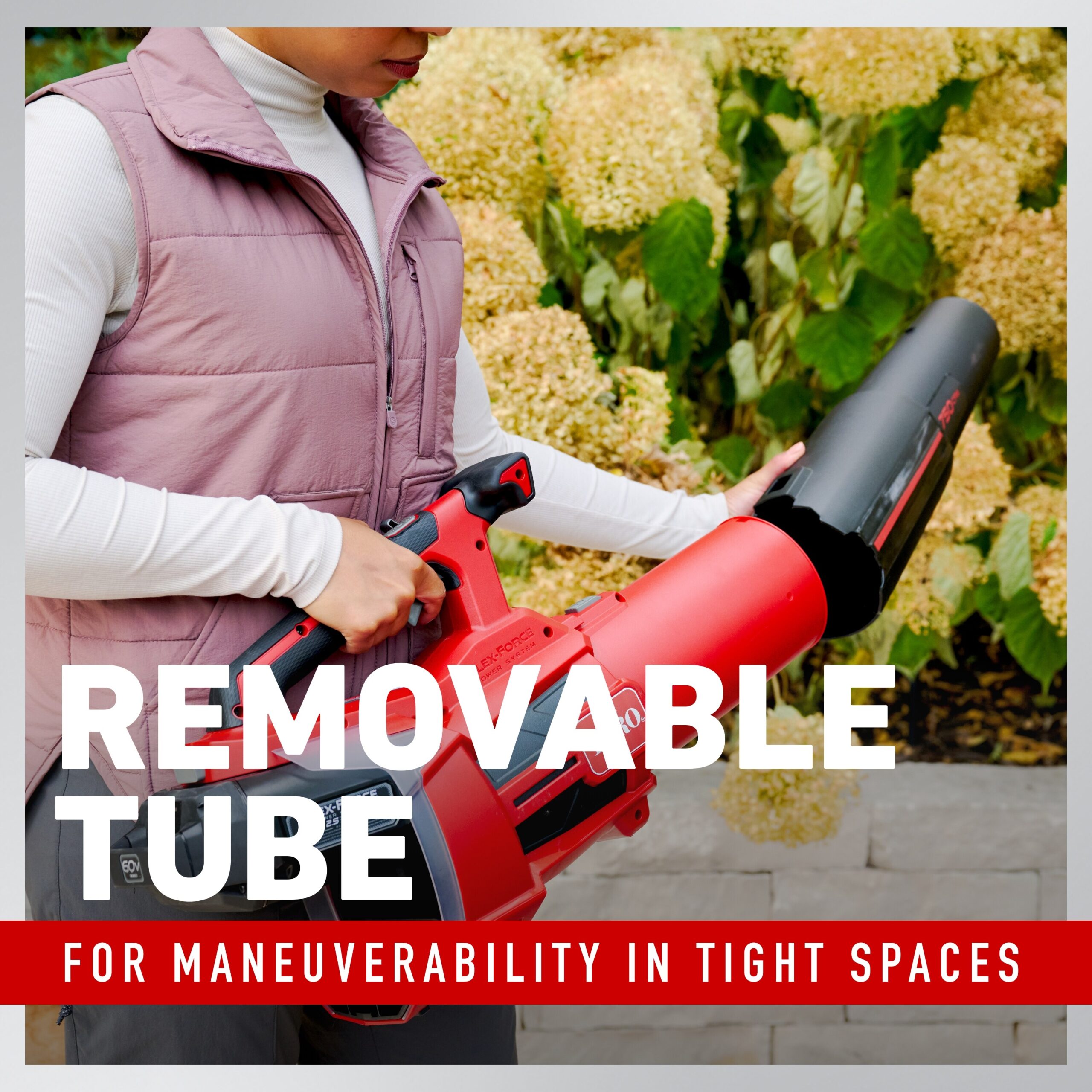 Toro Flex-Force 60-volt Max 750-CFM 145-MPH Battery Handheld Leaf Blower 2.5 Ah (Battery and Charger Included)