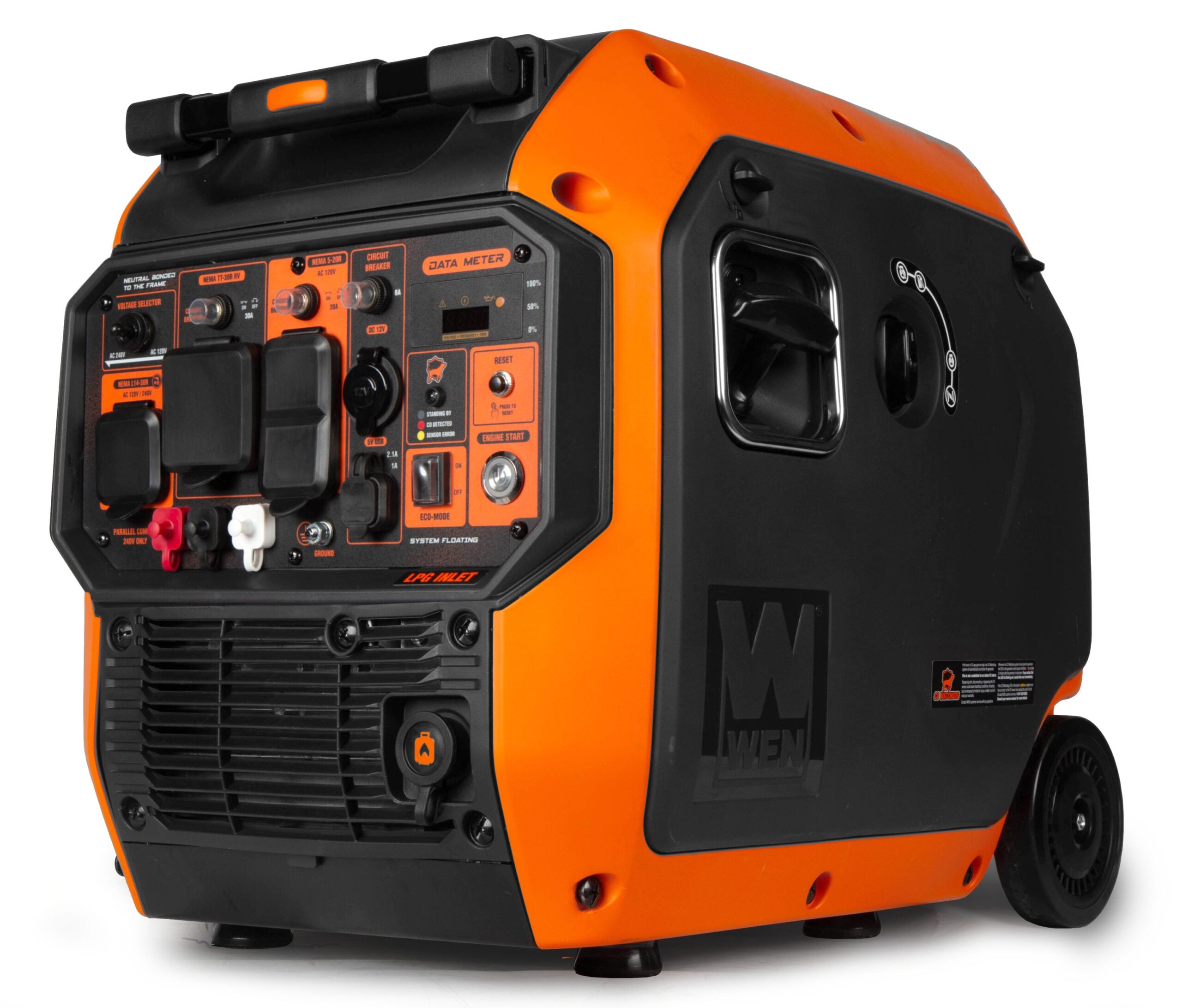 WEN 6800 -Watt Dual Fuel (Gasoline/Propane) Inverter Generator