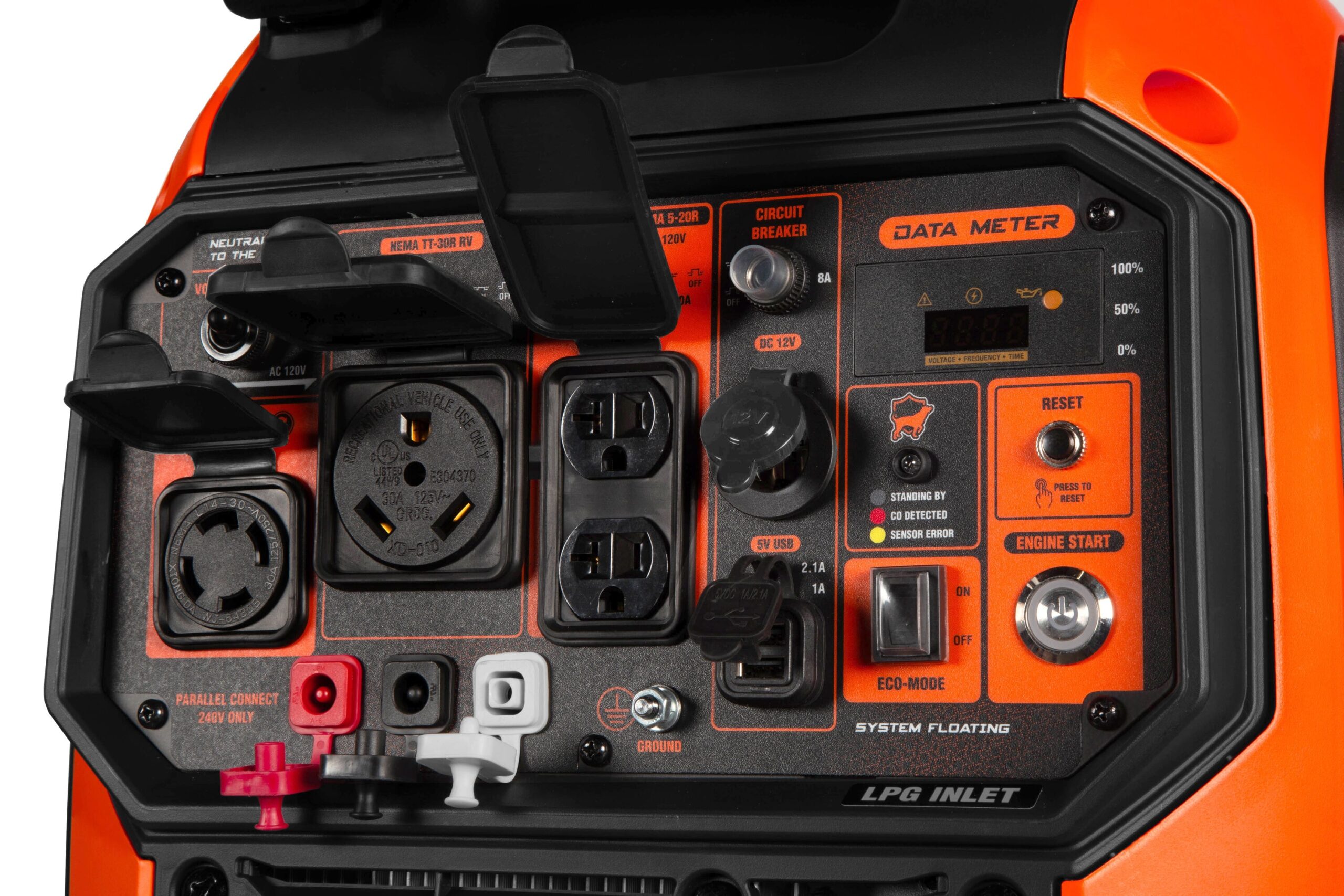 WEN 6800 -Watt Dual Fuel (Gasoline/Propane) Inverter Generator