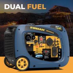 Firman Whisper 4125 -Watt Dual Fuel (Gasoline/Propane) Inverter Generator