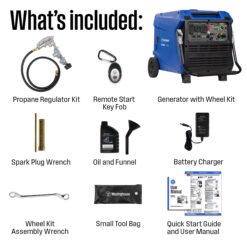 Westinghouse iGen11000DFc Remote Electric Start 11000 -Watt Dual Fuel (Gasoline/Propane) Inverter Generator