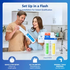 Express Water RO5DX 5-stage Multi-method Reverse Osmosis Filtration System