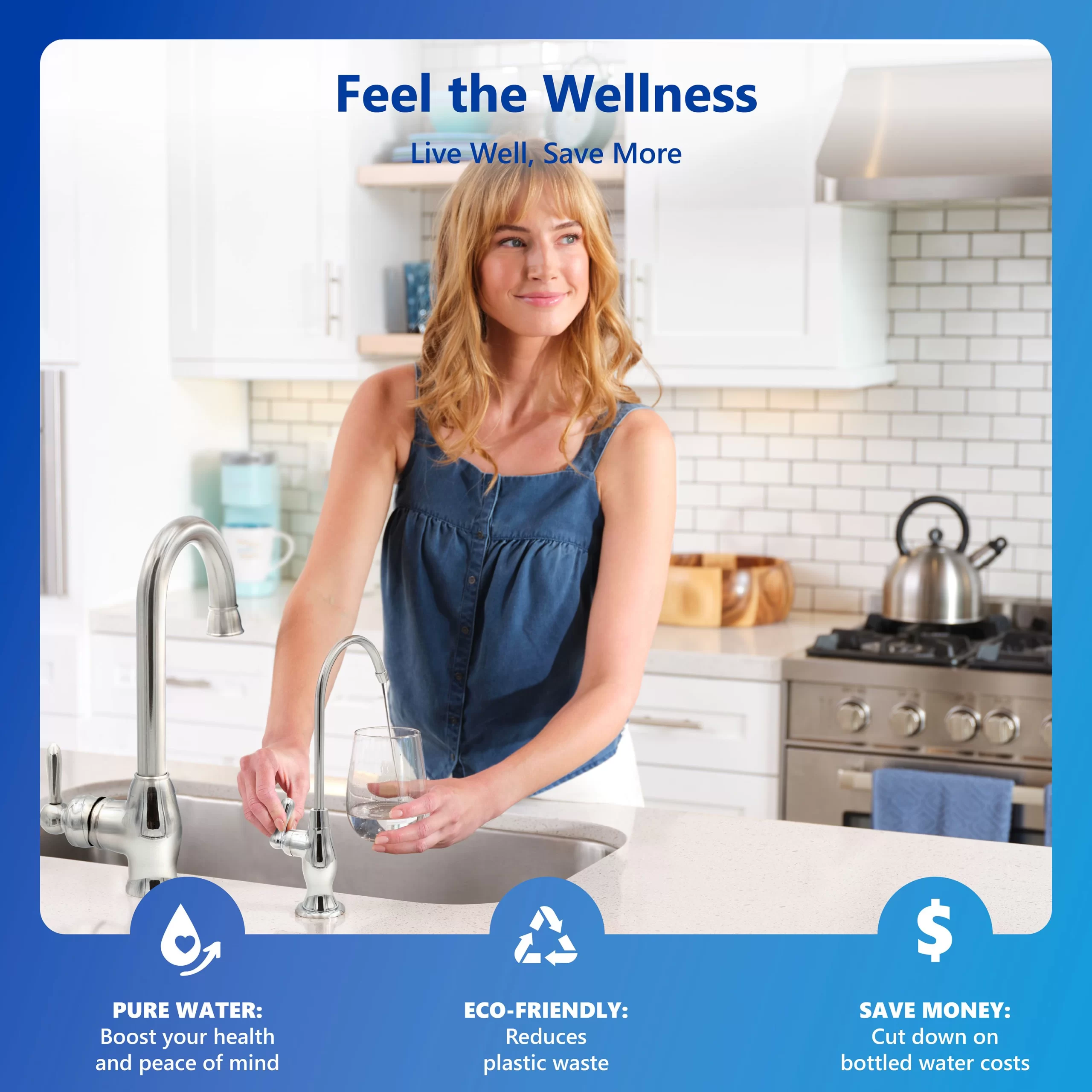Express Water RO5DX 5-stage Multi-method Reverse Osmosis Filtration System