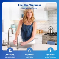 Express Water RO10DBN 5-stage Multi-method Reverse Osmosis Filtration System