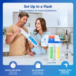 Express Water ROALK5D 6-stage Multi-method Reverse Osmosis Filtration System