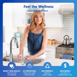 Express Water ROALKUV10M 7-stage Multi-method Reverse Osmosis Filtration System