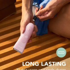 LADYSPOT Electric Shaver for Women, Women Shaving & Grooming Sets, with 3 Guard and Replaceable Ceramic Blade Heads