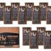 Hu Chocolate Bars, 12 Pack Almond Crunch Chocolate, Fair Trade Dark Chocolate, 2.1oz Each